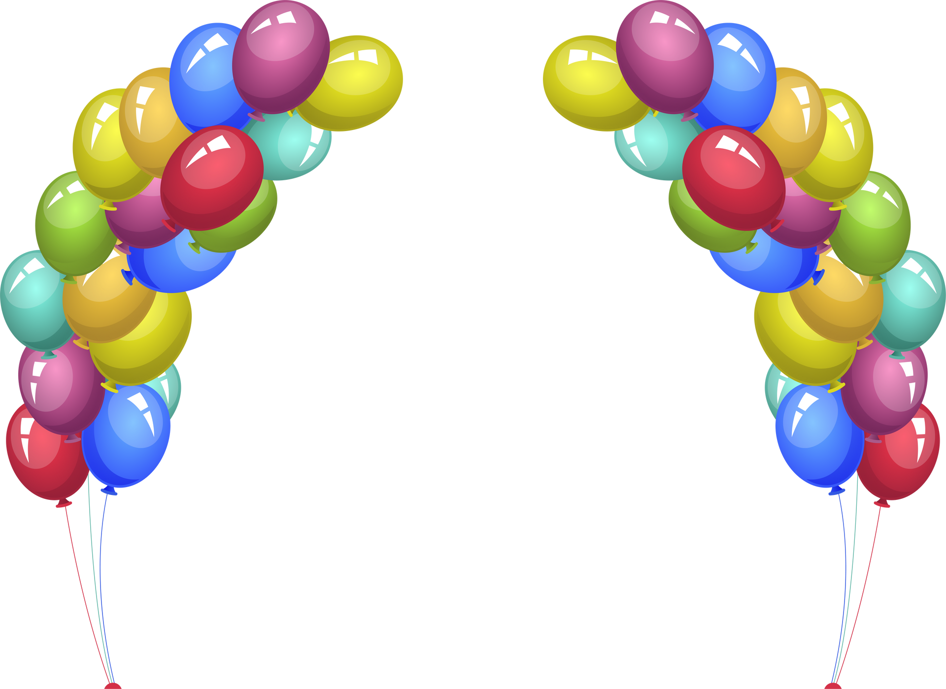 Balloon Arch Illustration